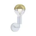 Paulmann wall luminaire RAVI IP44 rigid E27 IP44, white