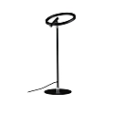 Paulmann Luminaria de escritorio ODILA Tunable White, ajustable, con regulador táctil, forma del anillo IP20, regulable