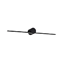 Paulmann Luminaria de pared SAVA IP44, negro mate 