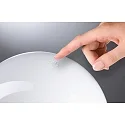 Paulmann Lámpara de mesa a pilas ONZO con conexión USB, con regulador táctil IP44, brillante, blanco regulable