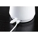 Paulmann Lámpara de mesa a pilas ONZO con conexión USB, con regulador táctil IP44, brillante, blanco regulable
