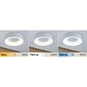 Paulmann Luminaria de techo HOMESPA CASCA LED pequeño, CCT Switch IP44, blanco regulable