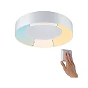 Paulmann Luminaria de techo HOMESPA CASCA LED grande, CCT Switch IP44, blanco regulable