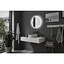 Paulmann Espejo con iluminación MIRRA LED Ø 60CM redondo, CCT Switch, con regulador táctil, con función de calefacción IP44