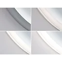 Paulmann Espejo con iluminación MIRRA LED Ø 60CM redondo, CCT Switch, con regulador táctil, con función de calefacción IP44