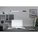 Paulmann Luminaria de escritorio FLEXBAR CCT Switch, ajustable, con regulador táctil IP20, plata mate regulable