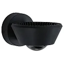 Paulmann Luminaria de pared SABIK LED Arriba-Abajo, giratorio, con la óptica del lente IP44, negro regulable
