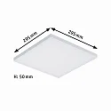 Paulmann Panel de LED VELORA LED conmutable, 20W 1500lm 3000K CRI >80