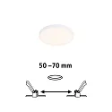 Paulmann Luminaria empotrable VARIFIT VENULA EDGE IP44, blanco regulable 6W 450 | 700lm 3000K CRI >80