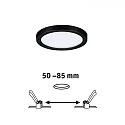 LED panel AREO VARIFIT ON-OFF 118MM round, adjustable, switchable, 8W 1400lm 4000K CRI >80