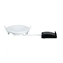 Luminaria empotrable QUALITY PREMIUM PANEL LED redondo IP44, blanco  390lm 4000K 110° 110°