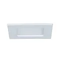 Luminaria empotrable QUALITY PREMIUM PANEL LED angular IP44, blanco  390lm 4000K 100° 100°