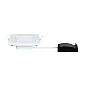 Luminaria empotrable QUALITY PREMIUM PANEL LED angular IP44, blanco  390lm 4000K 100° 100°