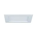 Luminaria empotrable QUALITY PREMIUM PANEL LED angular IP44, blanco  780lm 2700K 110° 110°