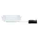 Luminaria empotrable QUALITY PREMIUM PANEL LED angular IP44, blanco  780lm 2700K 110° 110°