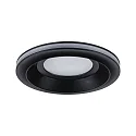 Paulmann Luminaria empotrable SORMUS redondo, juego de 1 IP65, negro mate  6,5W 560lm 3000K 100° 100° CRI >80