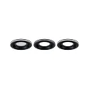 Paulmann Luminaria empotrable SORMUS redondo, juego de 1 IP65, negro mate  6,5W 560lm 3000K 100° 100° CRI >80