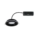 Paulmann Luminaria empotrable SORMUS redondo, juego de 1 IP65, negro mate  6,5W 560lm 3000K 100° 100° CRI >80