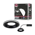 Paulmann Luminaria empotrable SORMUS redondo, juego de 1 IP65, negro mate  6,5W 560lm 3000K 100° 100° CRI >80
