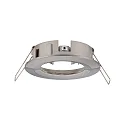 Paulmann Set of 3 Recessed luminaire CHOOSE, fixed, IP44, 230V, max. 3x 10W Ø5.1cm, iron brushed