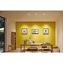 Paulmann Set of 3 Recessed luminaire CHOOSE, fixed, IP44, 230V, max. 3x 10W Ø5.1cm, iron brushed