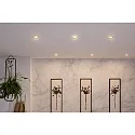 Paulmann Luminaria empotrable CHOOSE rígido, juego de 3 IP44, aluminio regulable