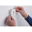 Luminaria de pared empotrable WALL angular, estándar