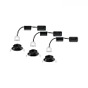 Paulmann recessed luminaire NOVA MINI COIN set of 3 IP23, 4W 310lm 2700K 38° 38° CRI >80