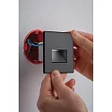 Paulmann Luminaria empotrable EDGE, negro mate 1,2W 50 | 100lm 2700K 100° 100°