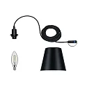 Paulmann Luminaria de suspensión para exteriores PLUG&SHINE KOFIA E14 IP44, antracita