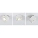 Paulmann Foco SPIRCLE LED giratorio, inclinable IP20, blanco mate 