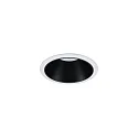 Paulmann Luminaria empotrable COLE COIN LED rígido, juego de 3 IP44, negro mate, blanco regulable 6,5W 460lm 2700K 100° 100° CRI >80