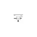 Paulmann Recessed spot LED COLE IP44, fixed, incl. LED COIN Module, 230V, 6.5W 2700K460lm 100°, 3-step dimmable, black / gold matt
