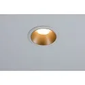Paulmann Luminaria empotrable COLE COIN LED rígido IP44, dorado mate, blanco regulable 6,5W 460lm 2700K 100° 100° CRI >80