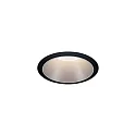 Paulmann Luminaria empotrable COLE COIN LED rígido, juego de 3 IP44, negro, plata regulable 6,5W 460lm 2700K 100° 100° CRI >80