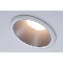 Paulmann Luminaria empotrable COLE COIN LED rígido IP44, plata, blanco regulable 6,5W 460lm 2700K 100° 100° CRI >80