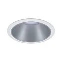 Paulmann Luminaria empotrable COLE COIN LED rígido IP44, plata, blanco regulable 6,5W 460lm 2700K 100° 100° CRI >80