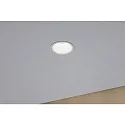 Paulmann Luminaria empotrable CYMBAL COIN LED rígido, juego de 3 IP44, blanco mate regulable 19,4W 463lm 2700K 38° 38° CRI >80