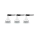 Paulmann recessed luminaire NOVA LED round, swivelling, set of 3 GU10 IP23, aluminium  19,5W 460lm 2700K 38° 38° CRI >80