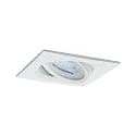 Paulmann recessed luminaire NOVA LED square, swivelling, set of 3 GU10 IP23, white matt  19,5W 460lm 2700K 38° 38° CRI >80