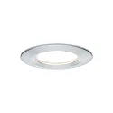Paulmann recessed luminaire NOVA COIN LED round, rigid, set of 3 IP44, aluminium  19,5W 460lm 2700K 100° 100° CRI >80