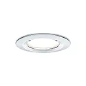 Paulmann recessed luminaire NOVA COIN LED round, rigid, set of 3 IP44, chrome  460lm 2700K 100° 100° CRI >80