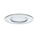Paulmann recessed luminaire NOVA COIN LED round, rigid, set of 3 IP44, chrome  460lm 2700K 100° 100° CRI >80