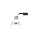 Paulmann Luminaria empotrable NOVA COIN LED redondo, rígido Coin IP44, blanco mate regulable 460lm 2700K 100° 100° CRI >80