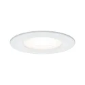 Paulmann Recessed luminaire Nova, IP44, round, set of 1, excl. lamp, max. 35W, GU10, white