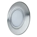 Paulmann Accessories for SPECIAL LINE Recessed luminaires LED cover, round, 86mm, stainless steel