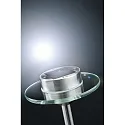 Paulmann Lámpara solar para escupir SPECIAL LINE UFO redondo, con interruptor, con batería IP44, acero inoxidable