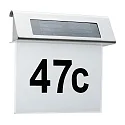 Paulmann Luz solar para el número de la casa SPECIAL LINE con batería, con sensor de luminosidad IP44, acero inoxidable
