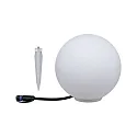 Paulmann Luminaria de exterior PLUG&SHINE GLOBE pequeño IP67, blanco regulable
