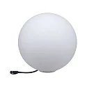 Paulmann Luminaria de exterior PLUG&SHINE GLOBE medio IP67, blanco regulable